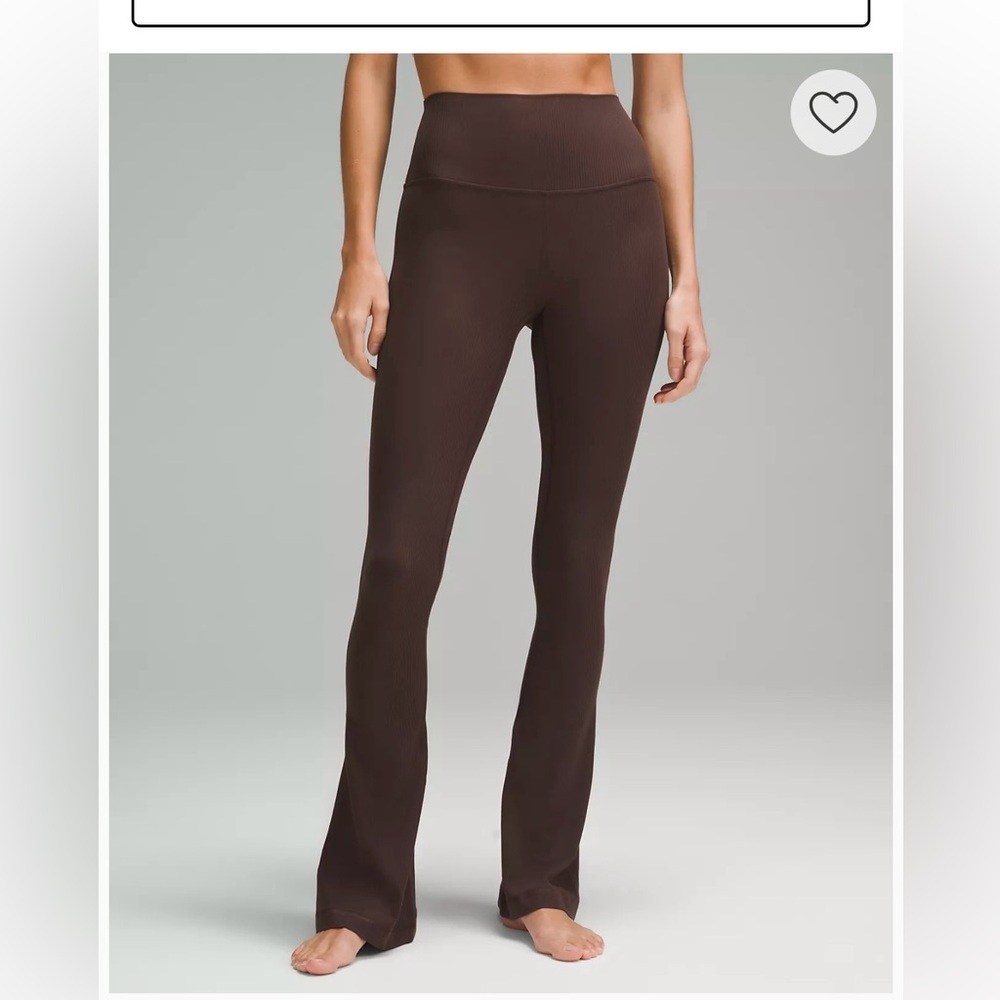 lululemon Align High-Rise Ribbed Mini-Flare Pant